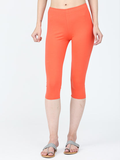 Robinbosky Premium Women Capri Cotton Leggings