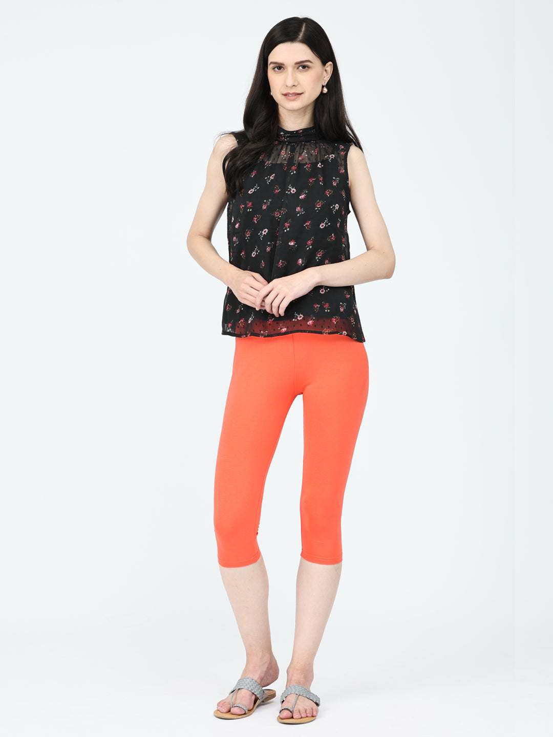 Robinbosky Premium Women Capri Cotton Leggings