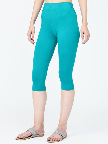 Robinbosky Premium Women Capri Cotton Leggings