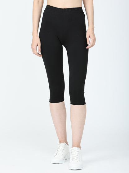 Robinbosky Premium Women Capri Cotton Leggings
