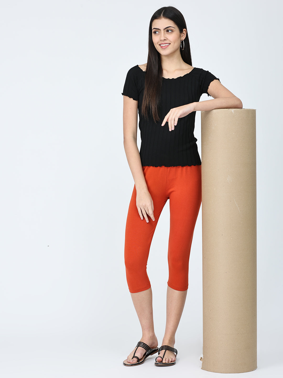Robinbosky Premium Women Capri Cotton Leggings