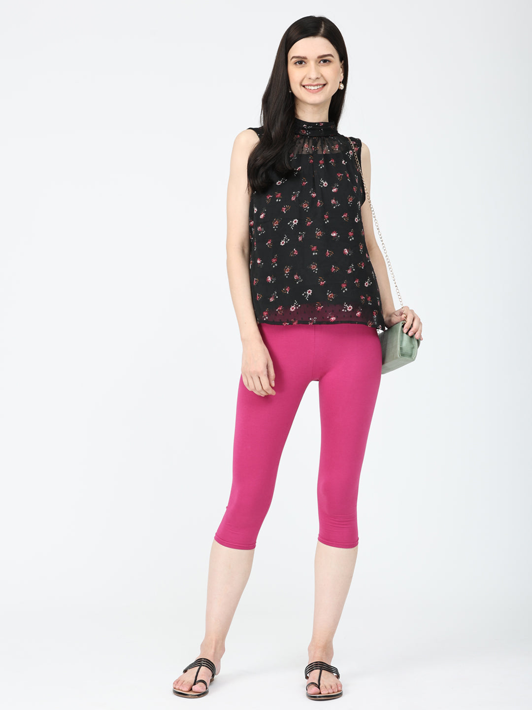 Robinbosky Premium Women Capri Cotton Leggings