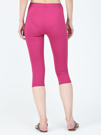 Robinbosky Premium Women Capri Cotton Leggings