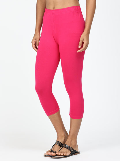 Robinbosky Premium Women Capri Cotton Leggings