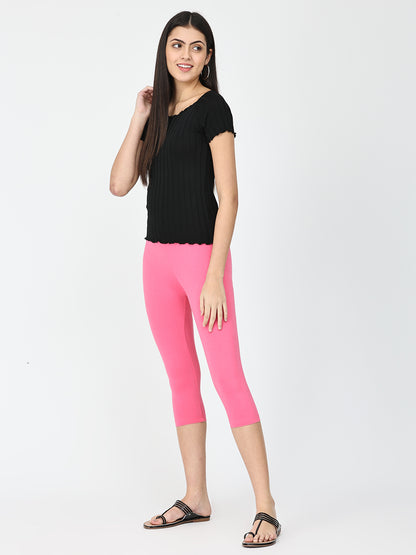 Robinbosky Premium Women Capri Cotton Leggings