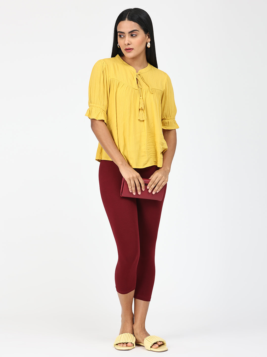 Robinbosky Premium Women Capri Cotton Leggings