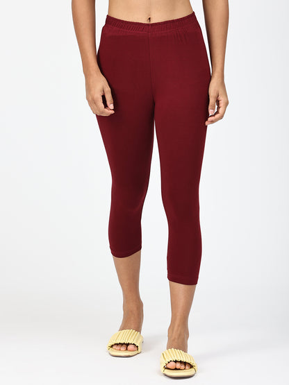 Robinbosky Premium Women Capri Cotton Leggings