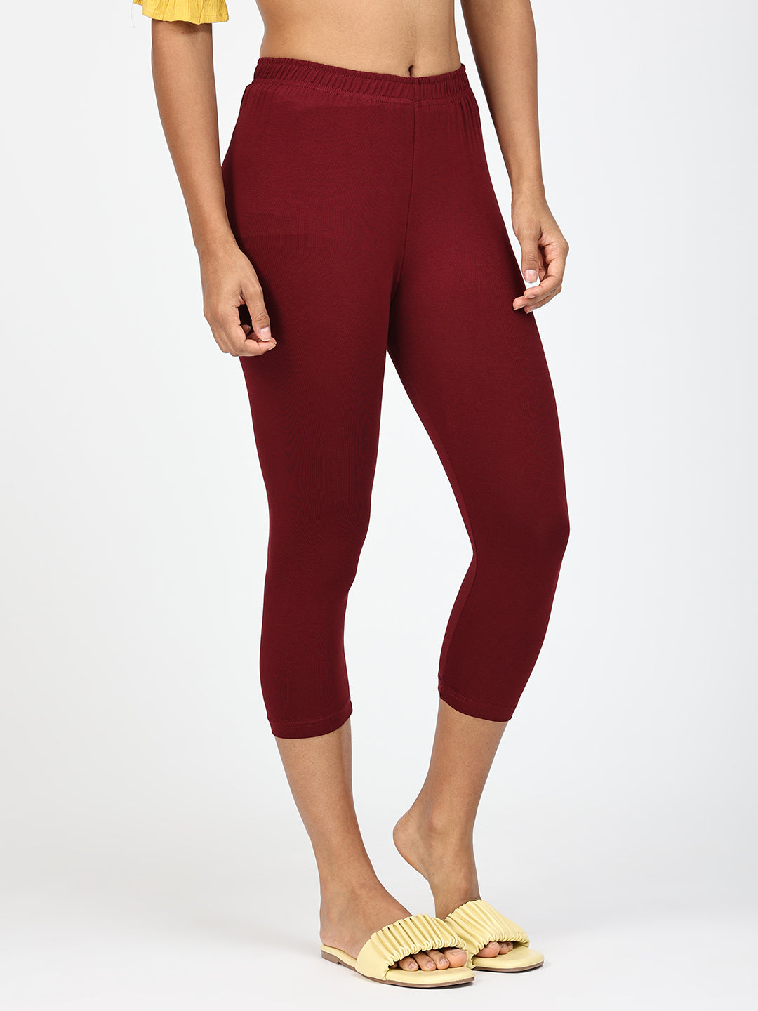 Robinbosky Premium Women Capri Cotton Leggings