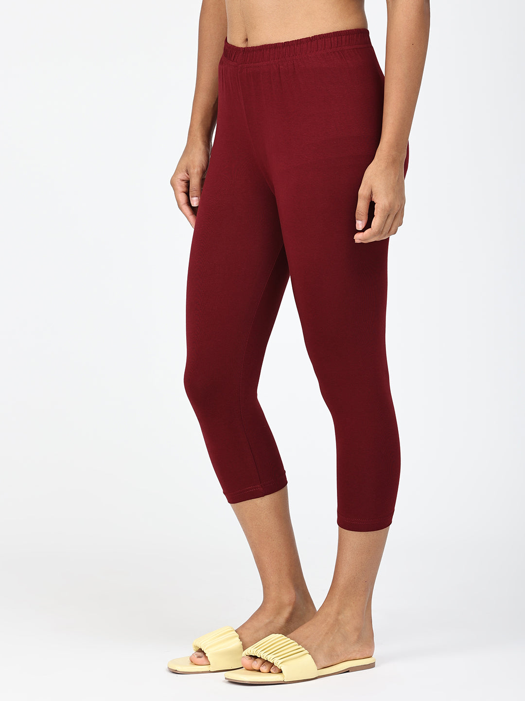 Robinbosky Premium Women Capri Cotton Leggings