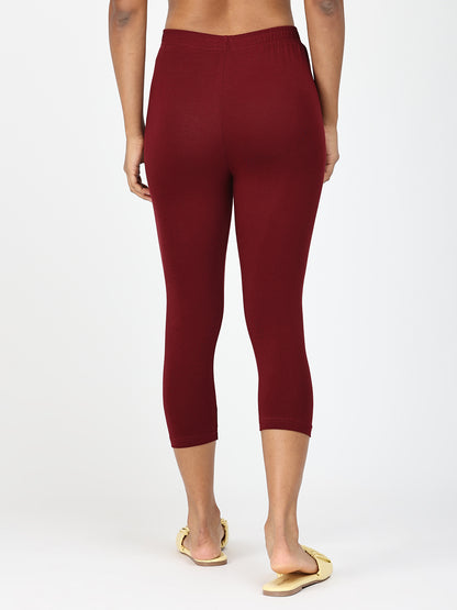 Robinbosky Premium Women Capri Cotton Leggings