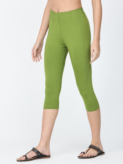 Robinbosky Premium Women Capri Cotton Leggings
