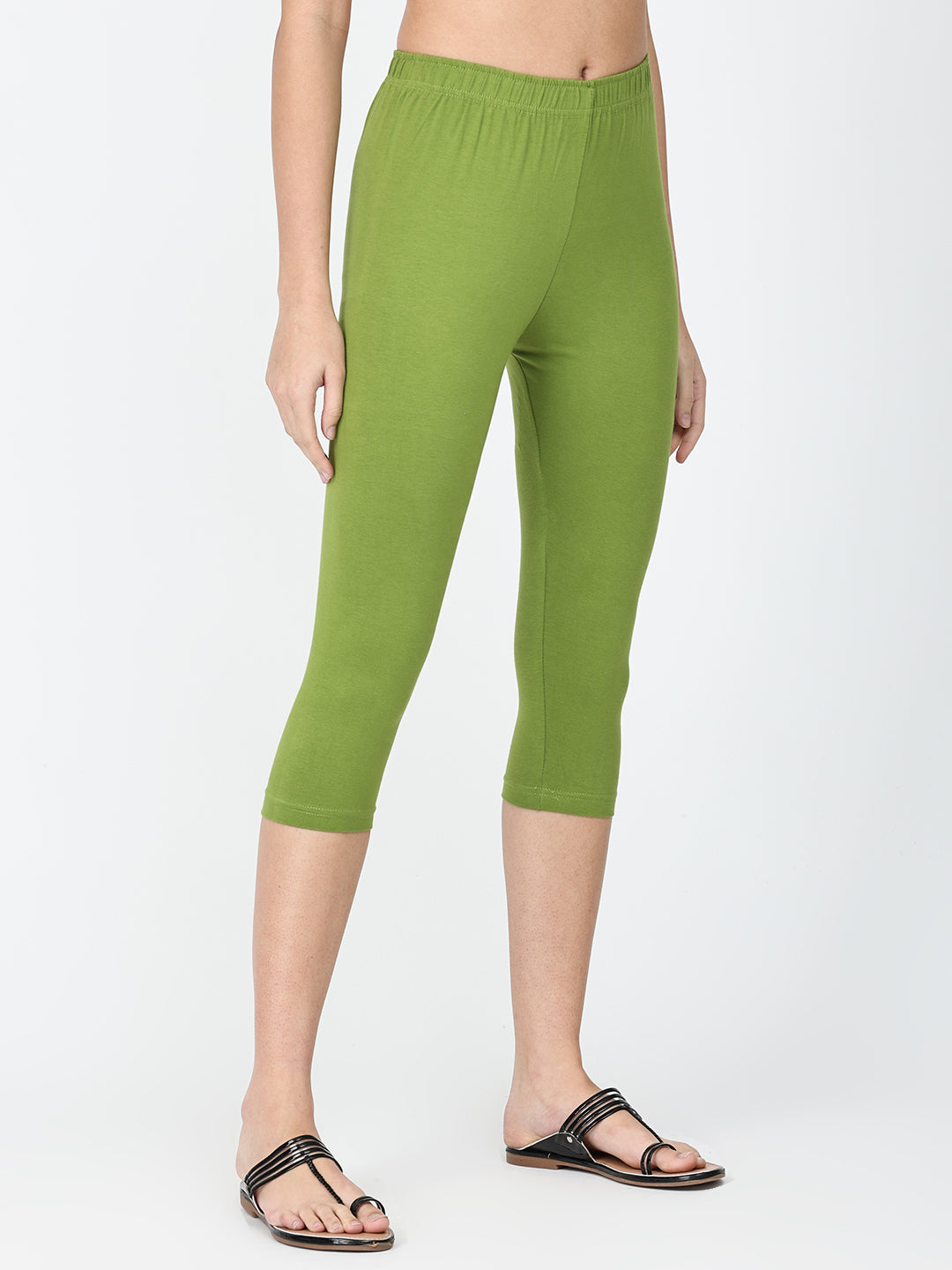 Robinbosky Premium Women Capri Cotton Leggings