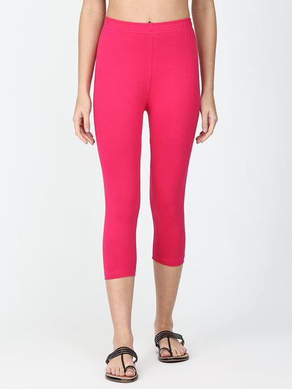 Robinbosky Premium Women Capri Cotton Leggings