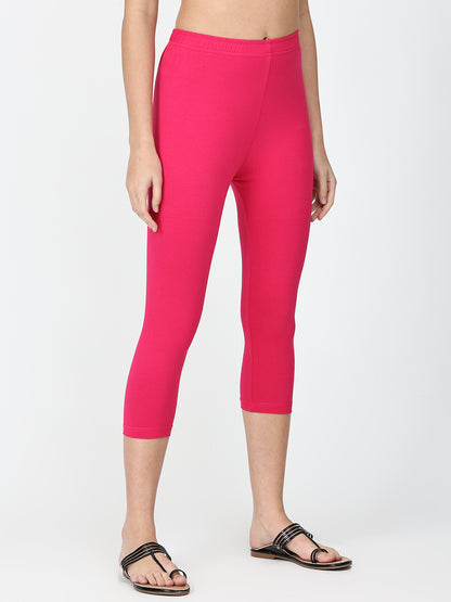 Robinbosky Premium Women Capri Cotton Leggings