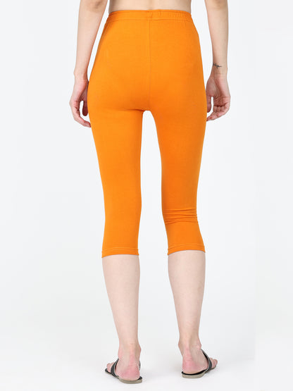 Robinbosky Premium Women Capri Cotton Leggings