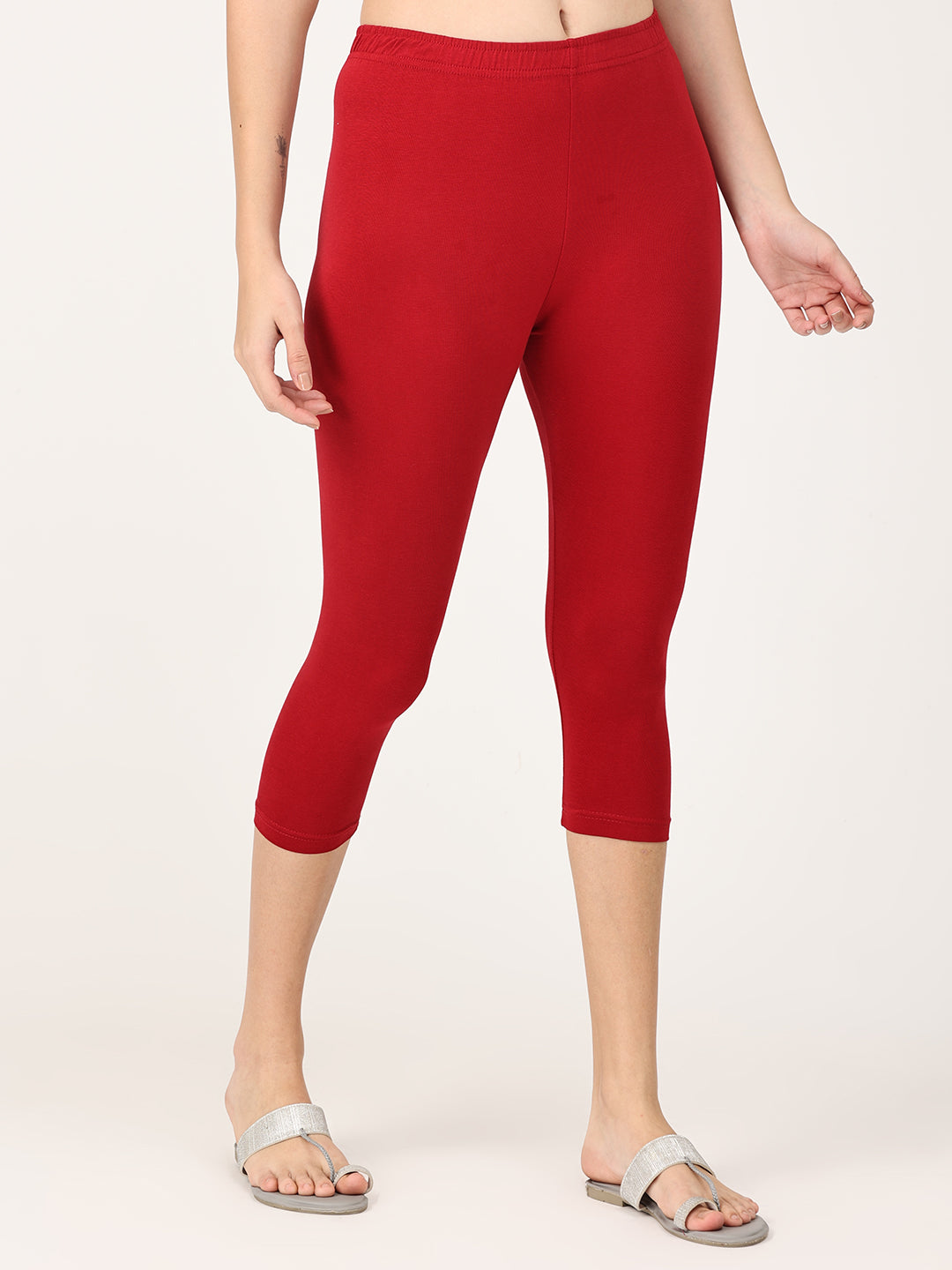 Robinbosky Premium Women Capri Cotton Leggings