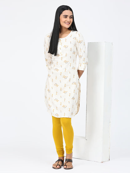 Robinbosky Premium Women Churidar Cotton Leggings