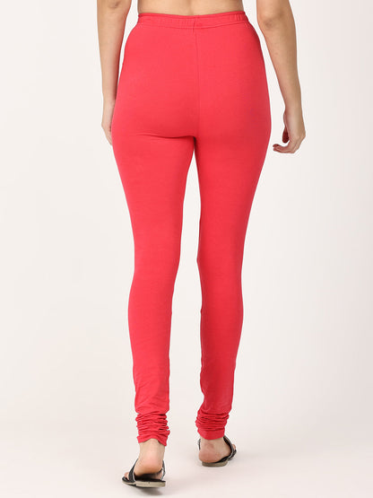Robinbosky Premium Women Churidar Leggings in Candy Pink