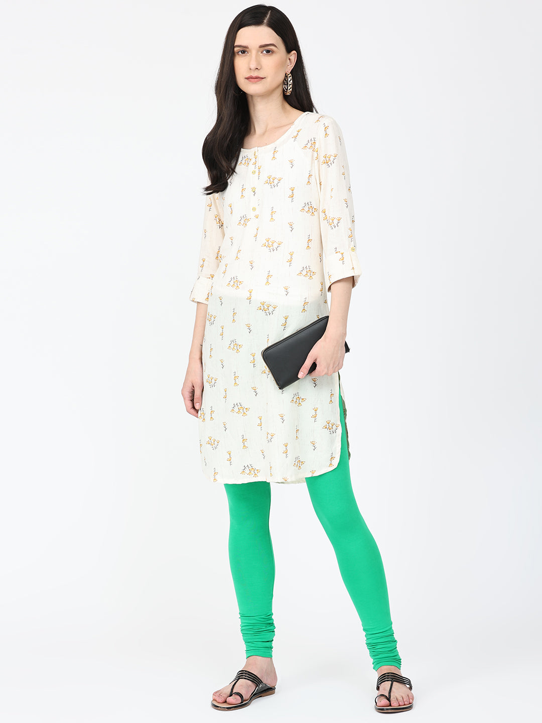 Robinbosky Premium Women Churidar Cotton Leggings