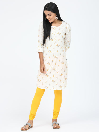 Robinbosky Premium Women Churidar Cotton Leggings