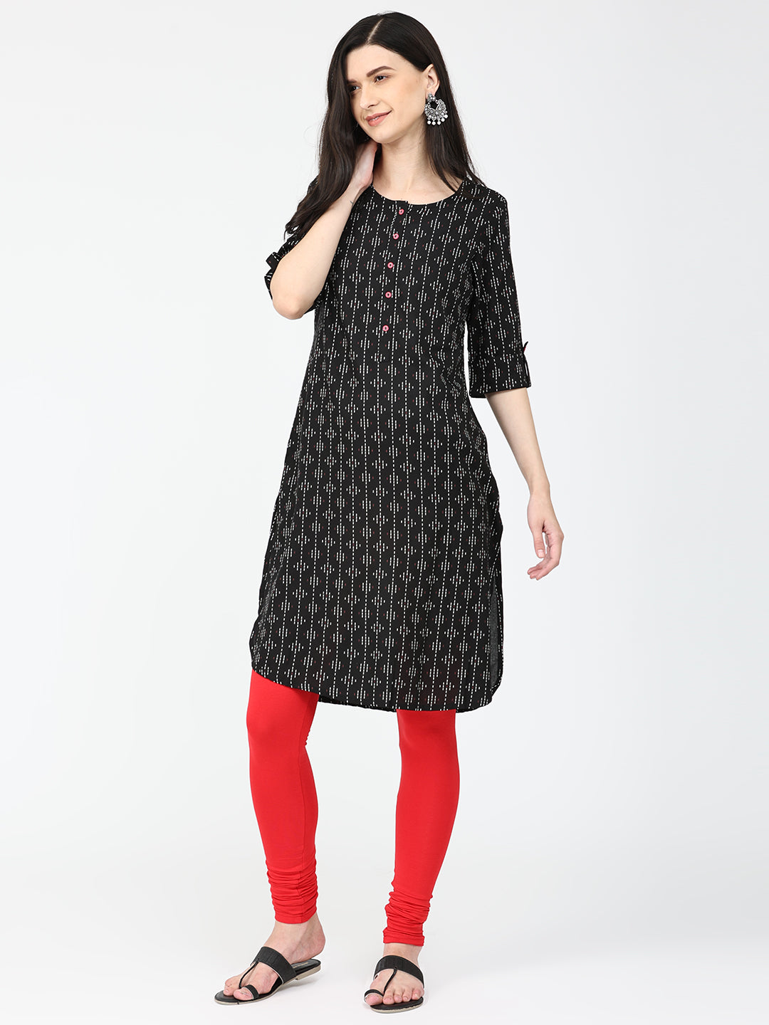 Robinbosky Premium Women Churidar Cotton Leggings