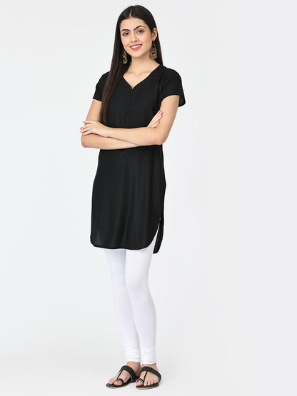 Robinbosky Premium Women Churidar Cotton Leggings