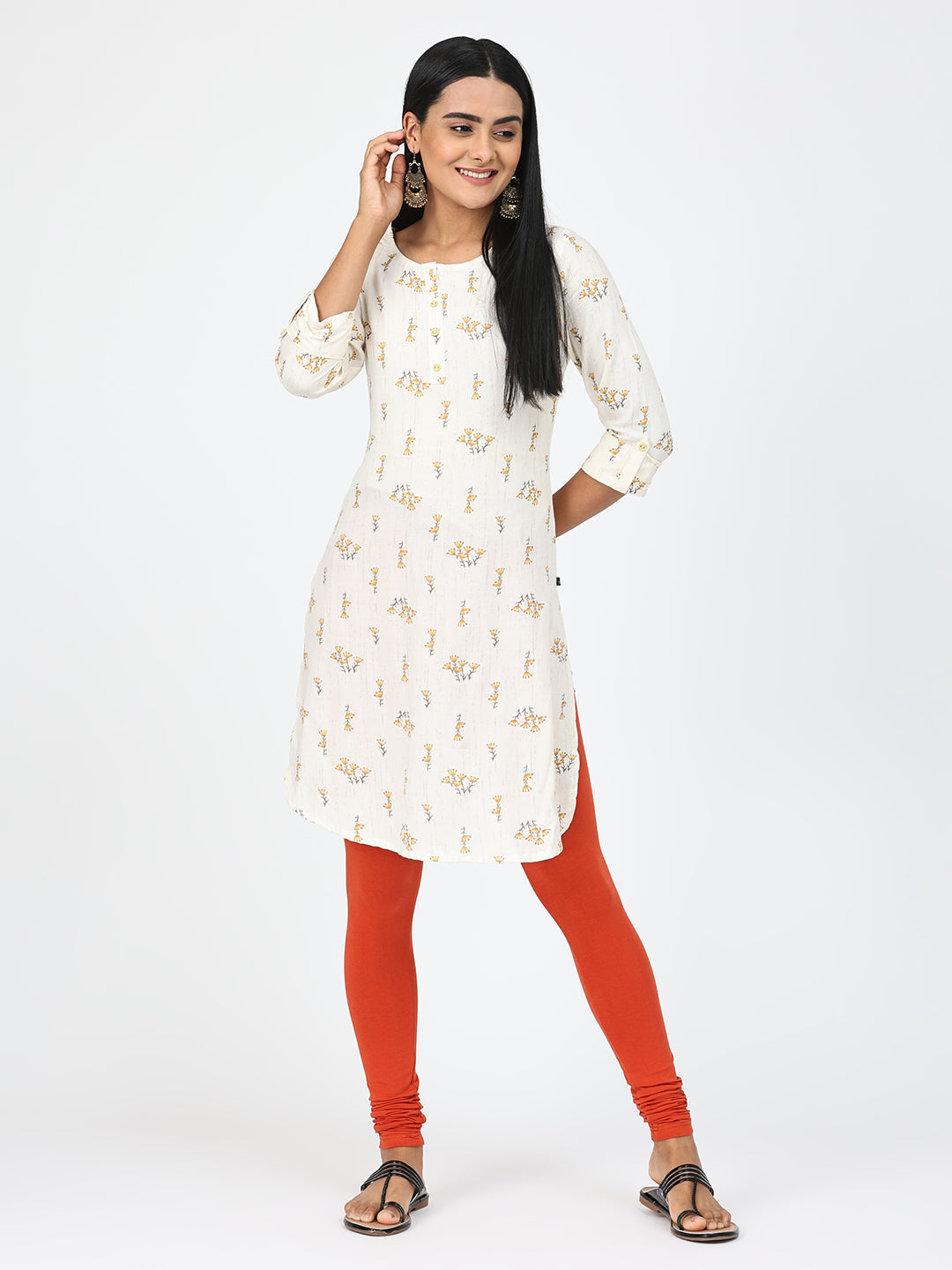 Robinbosky Premium Women Churidar Cotton Leggings