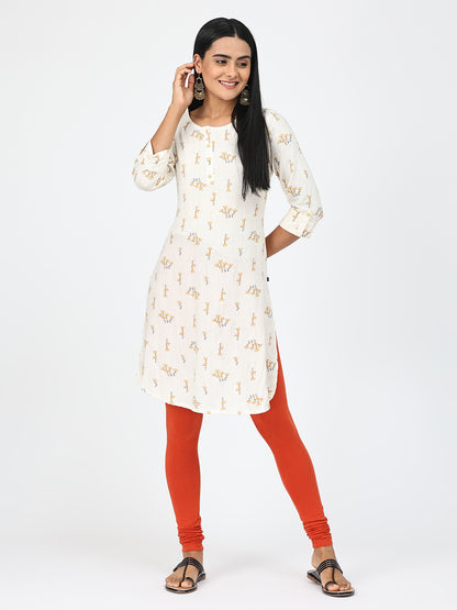 Robinbosky Premium Women Churidar Cotton Leggings