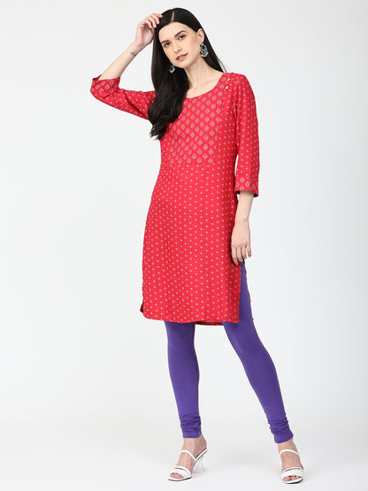 Robinbosky Premium Women Churidar Cotton Leggings
