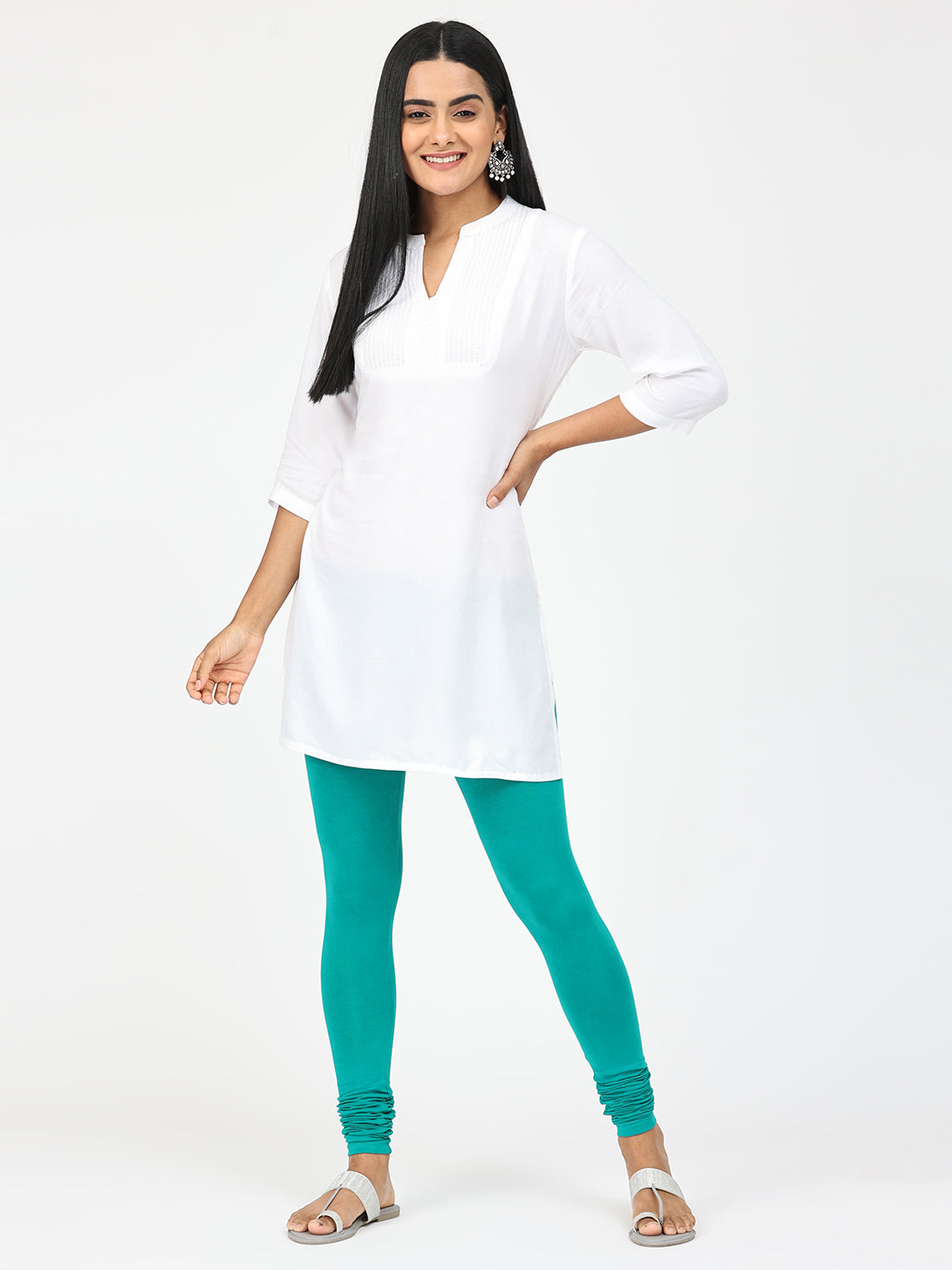 Robinbosky Premium Women Churidar Cotton Leggings