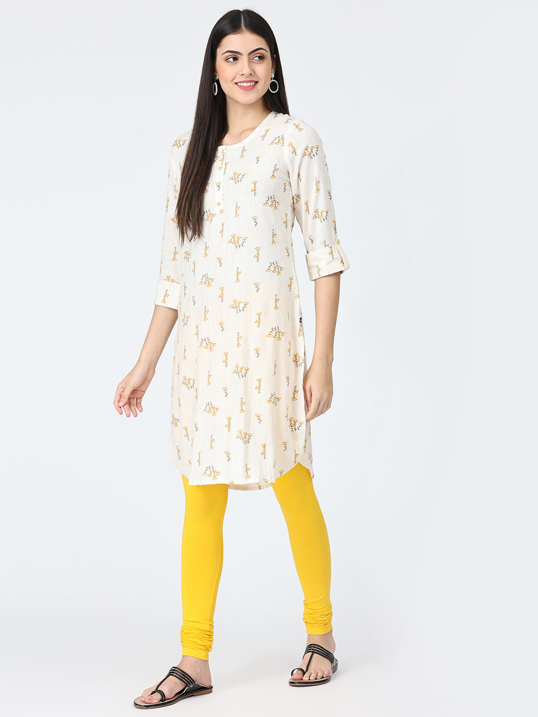Robinbosky Premium Women Churidar Cotton Leggings