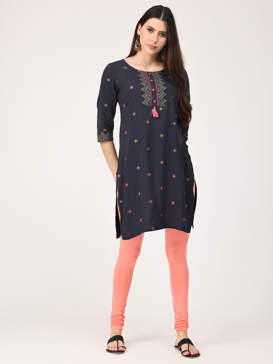 Robinbosky Premium Women Churidar Cotton Leggings