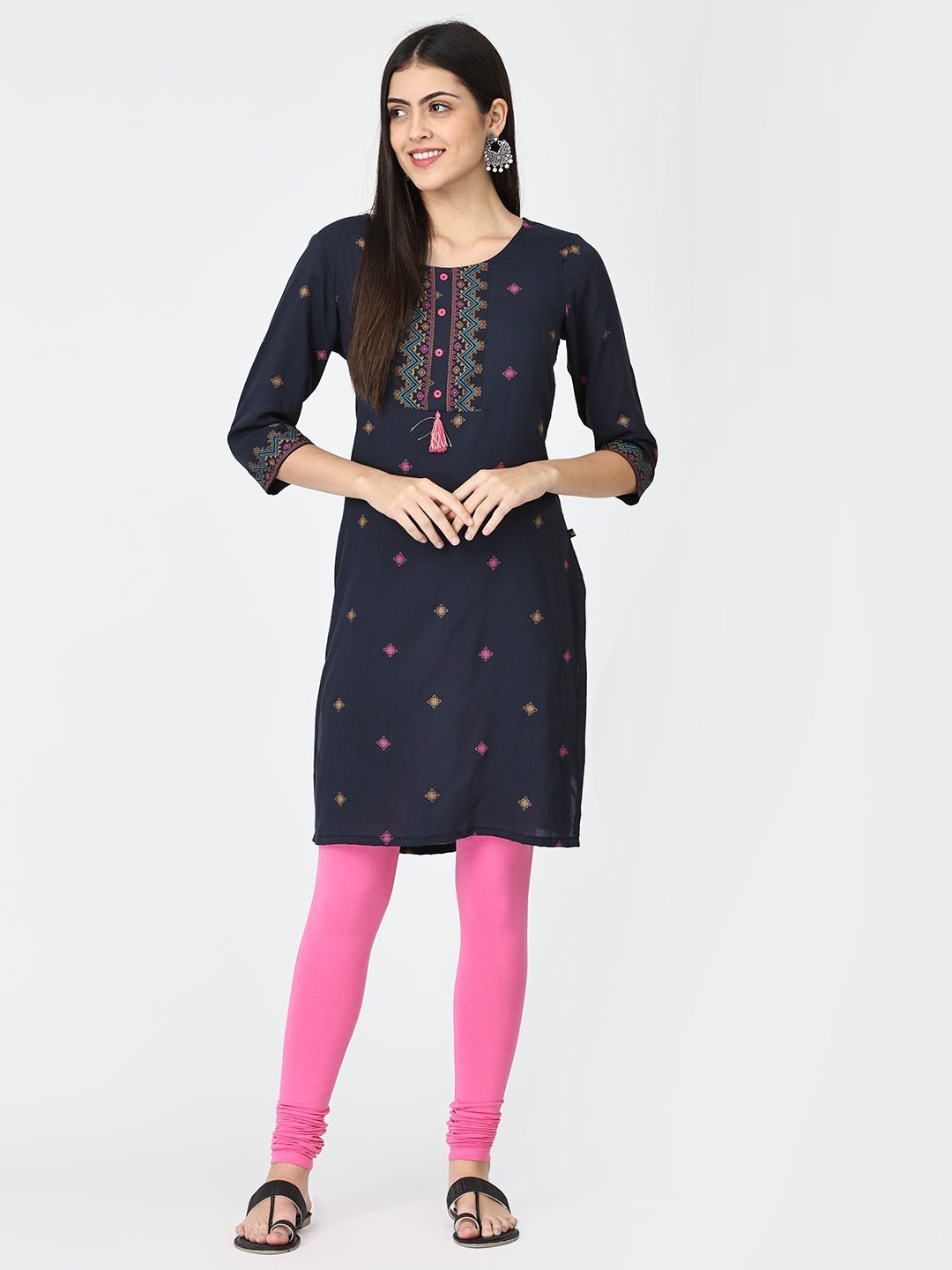 Robinbosky Premium Women Churidar Cotton Leggings
