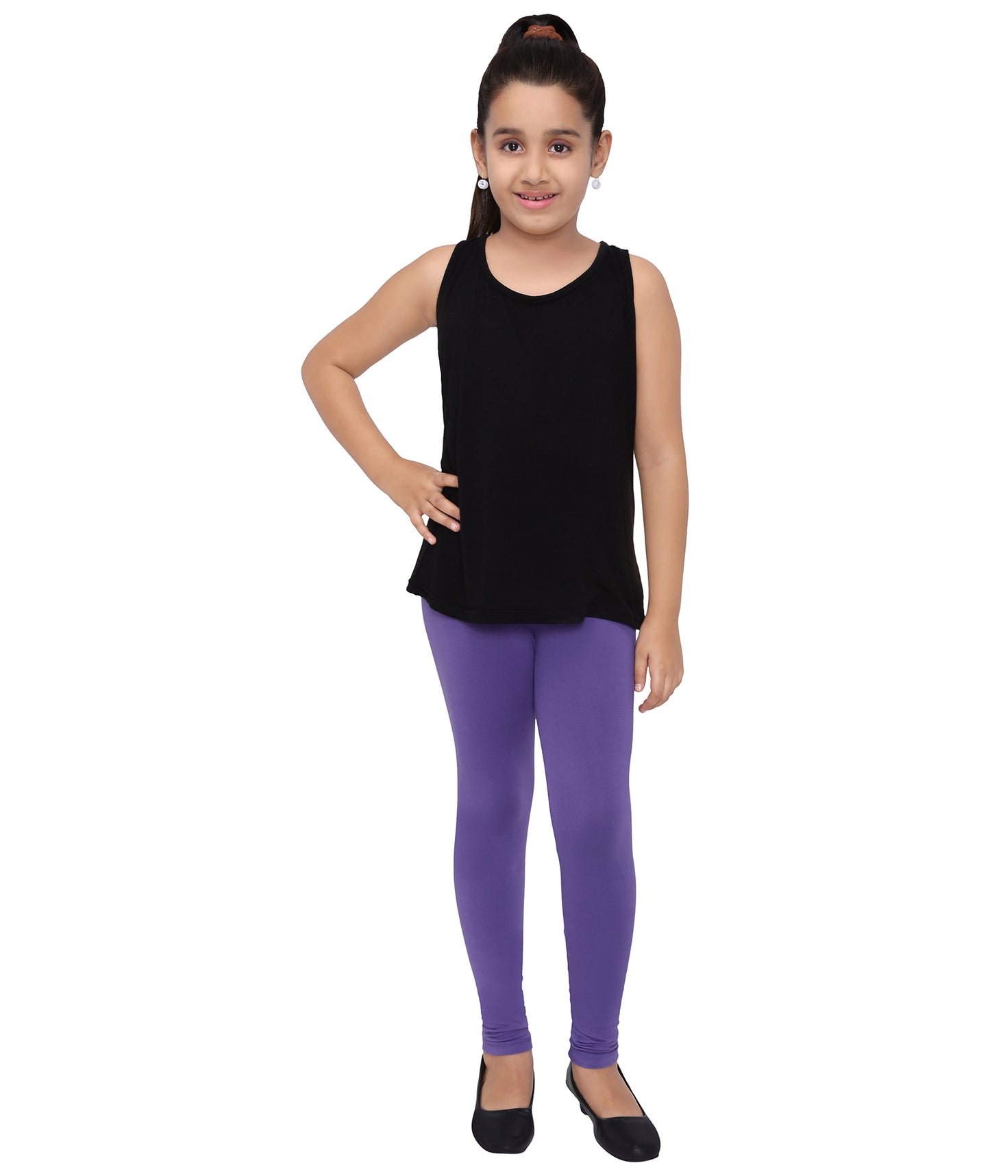 Robinbosky Premium Girls Full Cotton Leggings