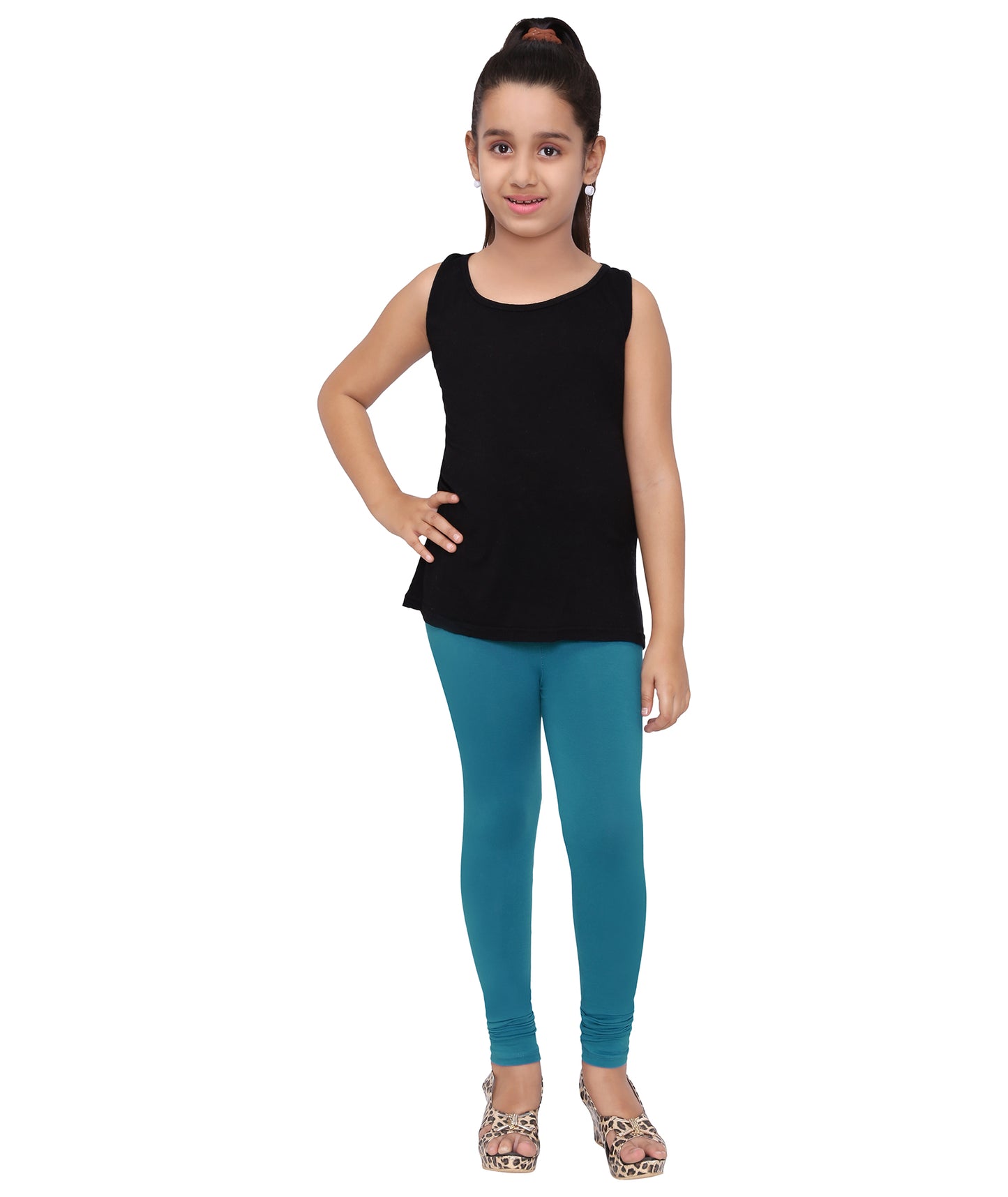Robinbosky Premium Girls Full Cotton Leggings