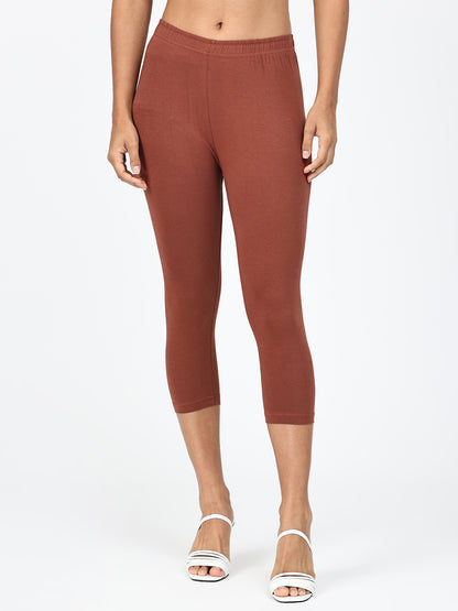 Robinbosky Premium Women Capri Cotton Leggings